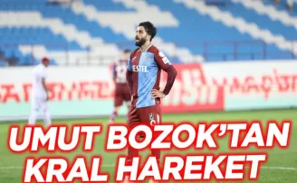 Umut Bozok’tan kral hareket! Sözünü tuttu