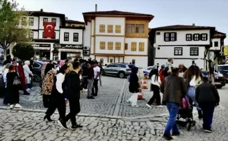 UNESCO kenti Safranbolu’da bayram yoğunluğu