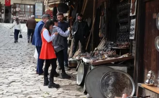UNESCO kenti Safranbolu’da hafta sonu yoğunluğu