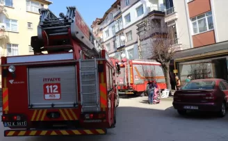 Ünye’de şofben patlayan evde yangın çıktı