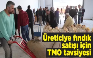 Üreticiye fındık satışı için TMO tavsiyesi