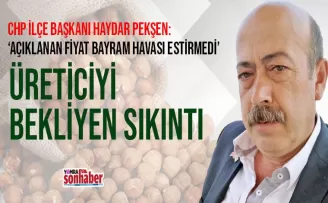Üreticiyi bekleyen sıkıntı!