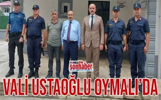Vali Ustaoğlu Oymalı’da
