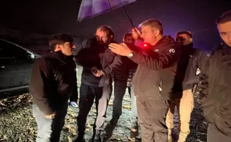 Vali Yavuz, Kemikli rampasında incelemelerde bulundu