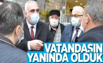 Vatandaşın yanında olduk