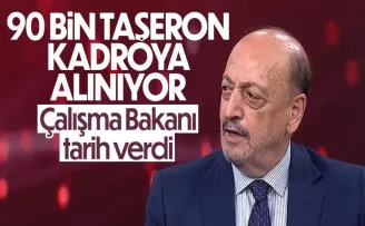 Vedat Bilgin'den 90 bin taşeron işçinin kadroya alınmasıyla ilgili açıklama