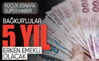 Vedat Işıkhan: Bağkur emekli prim gün sayısı düşürülecek