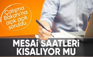 Vedat Işıkhan: Çalışma saatlerinin kısalmasına yönelik bir çalışmamız yok