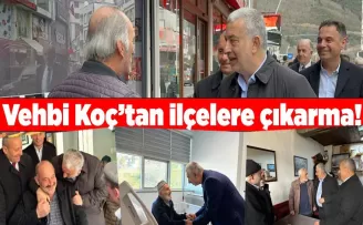 Vehbi Koç’tan ilçelere çıkarma! 