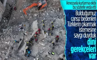 Venezuelalı kurtarma ekibi Türkiye’den ayrıldı