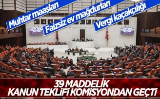 'Vergi ve ekonomi paketi' TBMM'de kabul edildi