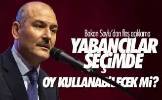 Yabancılar seçimde oy kullanabilecek mi?