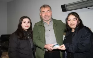 Yağlıdere’de öğrencilerden anlamlı davranış
