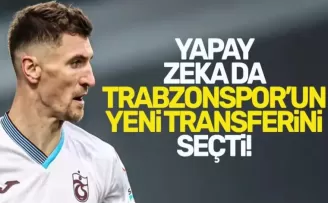 Yapay zeka da Trabzonspor’un yeni transferini seçti!