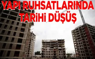 Yapı Ruhsatlarında Tarihi Düşüş: Bina ve Daire Sayıları Ciddi Oranda Azaldı