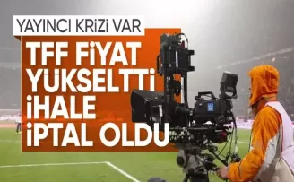 Yayın ihalesi iptal edildi!