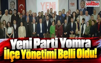 Yeni Parti Yomra İlçe Yönetimi Belli Oldu!