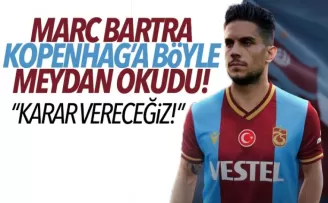 Yeni transferden Kopenhag maçı öncesi meydan okuma!