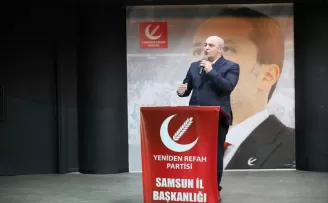 Yeniden Refah Partisi Genel Başkan Yardımcısı Cengiz Zor, Samsun’da konuştu: