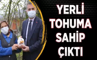 Yerli tohuma sahip çıktı