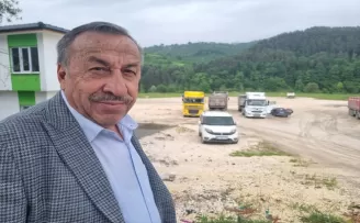 Yığılca’da tır parkı hizmete girdi