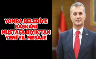 Yomra Belediye Başkanı Mustafa Bıyık’tan Yeni Yıl Mesajı