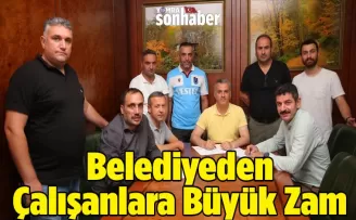 Yomra Belediyesi'nden büyük zam