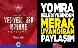 Yomra Belediyesi’nden  Merak Uyandıran Paylaşım