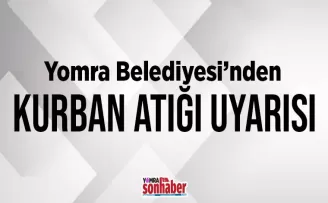 Yomra Belediyesinden Atık Uyarısı