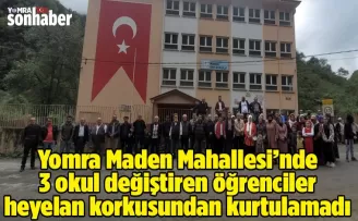 Yomra'da 3 okul değiştiren öğrenciler, heyelan korkusundan kurtulamadı