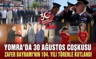 Yomra’da 30 Ağustos Coşkusu 