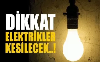 Yomra’da elektrik kesintisi yaşanacak! 