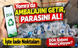 Yomra’da Ambalajını Getir, Parasını Al! 