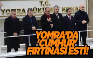 YOMRA’DA ’CUMHUR’ FIRTINASI ESTİ!
