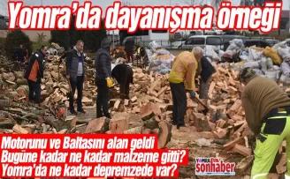 Yomra’da dayanışma örneği 