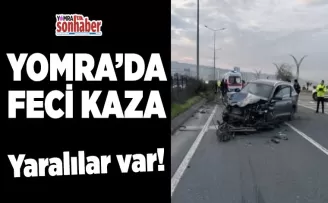 Yomra’da Feci Kaza!