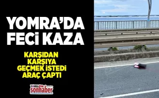 Yomra’da feci kaza