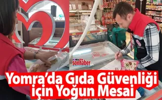 Yomra’da Gıda Güvenliği İçin Yoğun Mesai