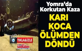 Yomra’da Korkutan Kaza: 