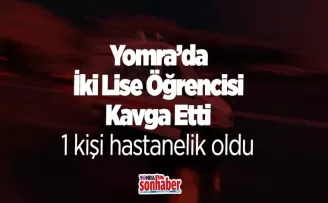 Yomra’da liseli öğrenciler kavga etti