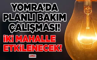 Yomra’da Planlı Bakım Çalışması