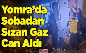Yomra’da Sobadan Sızan Gaz Can Aldı