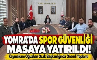 Yomra’da Spor Güvenliği Masaya Yatırıldı! 