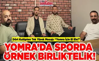 YOMRA’DA SPORDA ÖRNEK BİRLİKTELİK!