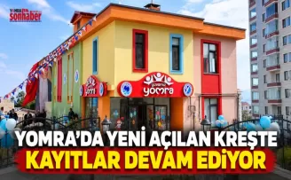 Yomra’da Yeni Açılan Kreşte Kayıtlar Devam Ediyor