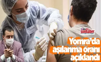 Yomra’daki aşılanma oranı açıklandı