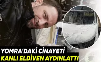 Yomra'daki cinayeti kanlı eldiven aydınlattı