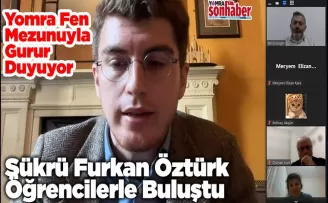 Yomra Fen Mezunuyla Gurur Duyuyor: Şükrü Furkan Öztürk Öğrencilerle Buluştu