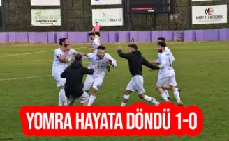 Yomra hayata döndü: 1-0
