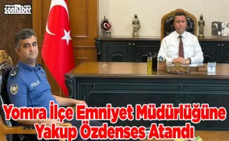 Yomra İlçe Emniyet Müdürlüğüne Yakup Özdenses Atandı